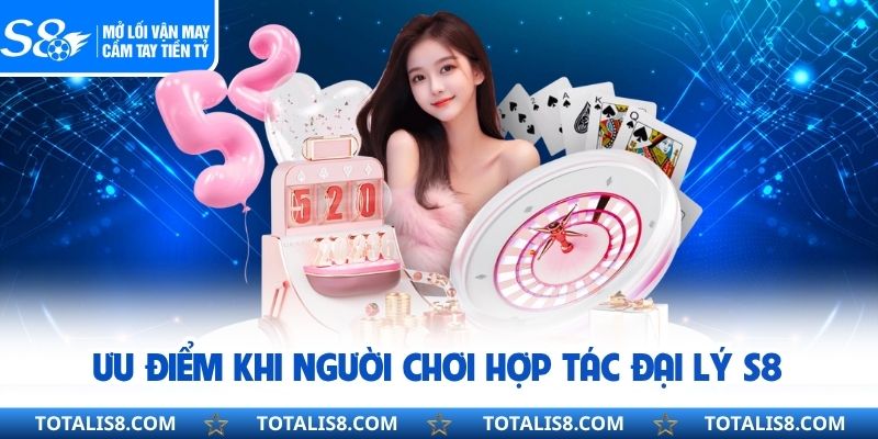 Ưu điểm khi người chơi hợp tác đại lý S8Ưu điểm khi người chơi hợp tác đại lý S8
